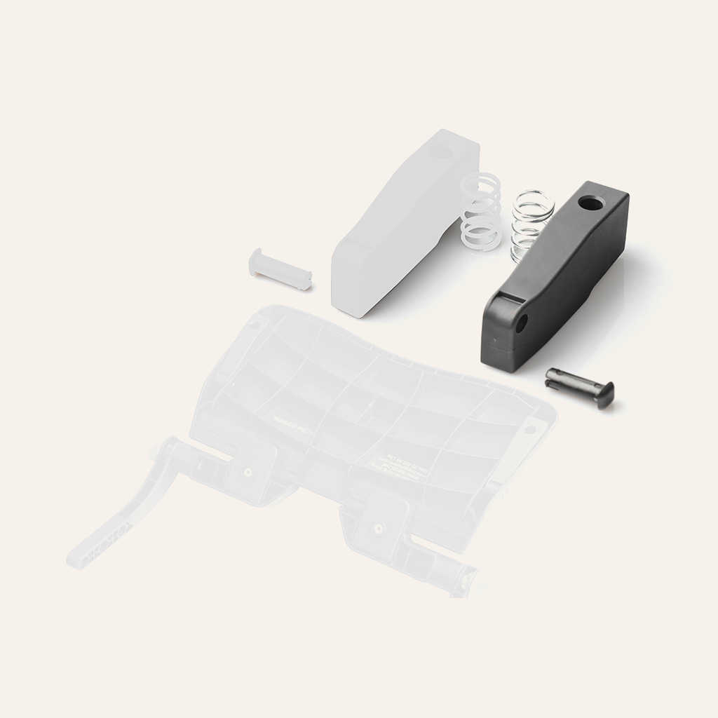 BuggyBoard® Maxi Radfederung Arm Set rechts